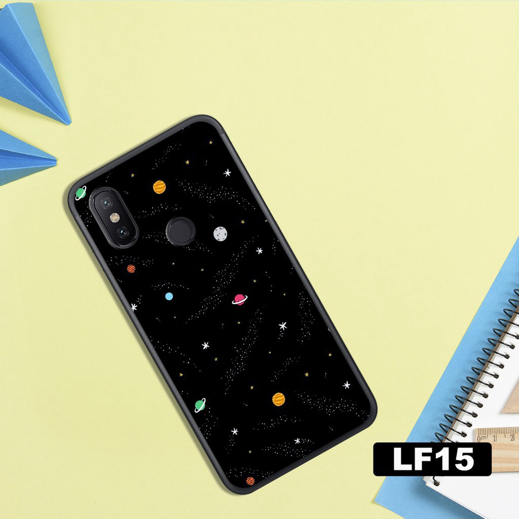 ỐP LƯNG XIAOMI MI A2/MI 6X - MI A2 LITE/REDMI 6 PRO  IN HÌNH VŨ TRỤ-GẤU WE BARE BEAR CHẤT LƯỢNG . [Giá Xưởng]