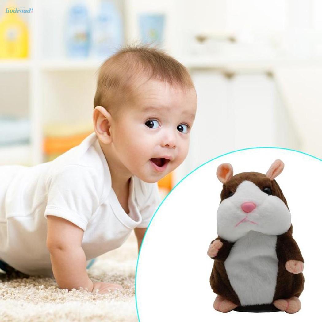 Chuột Hamster Nhồi Bông Biết Nói Vui Nhộn Cho Bé