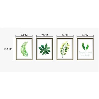 Decal dán tường Đèn dây thả + Khung ảnh