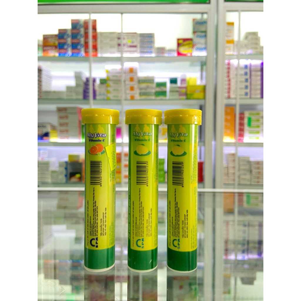 Viên Sủi Myvita Vitamin C (Vị CAM) 20 Viên - Bổ Sung Vitamin C - cvspharmacy | BigBuy360 - bigbuy360.vn