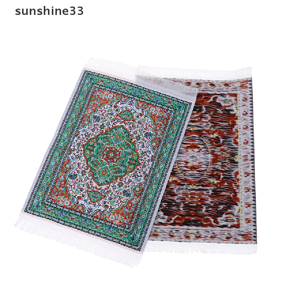 SU 1:12 Dollhouse miniature turkish style area rug for dolls house decorate n