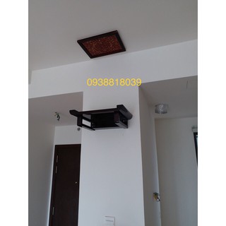 Bàn thờ treo tường ngang 48 bao gồm ám khói