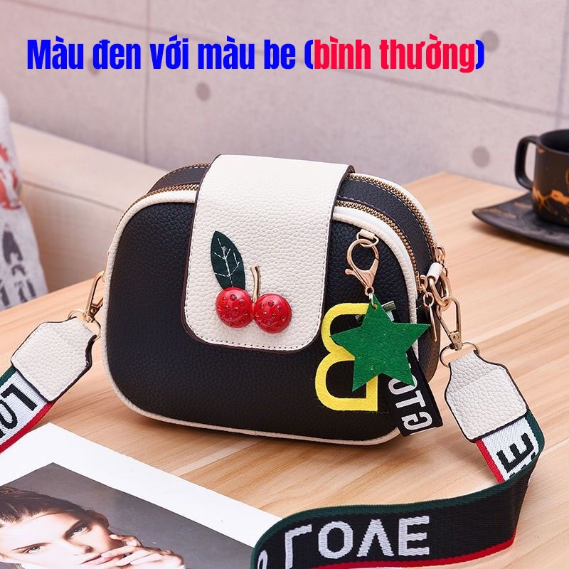 Túi Đeo Chéo Da PU Dáng Vuông Nhỏ Phong Cách Trung Hoa Thời Trang Mùa Hè Cho Nữ