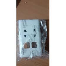 Mặt 2 ổ cắm và 2 công tắc SINO S18U2XX