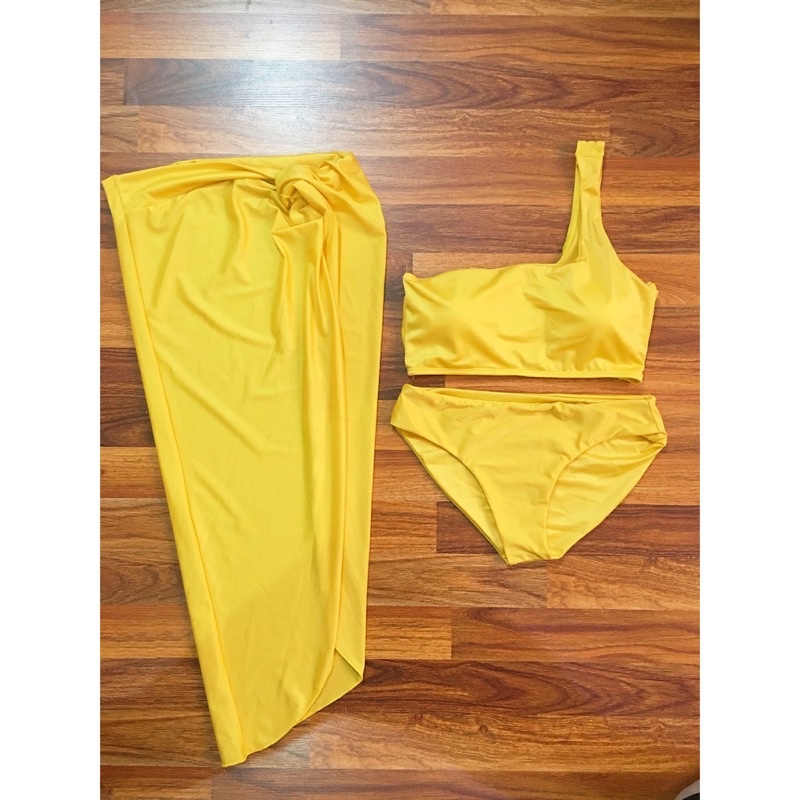 Bikini đi biển , đồ bơi nữ 3 món Hbikini