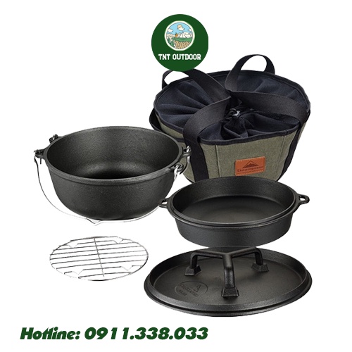 Nồi Gang Campingmoon DO-28 đa dụng