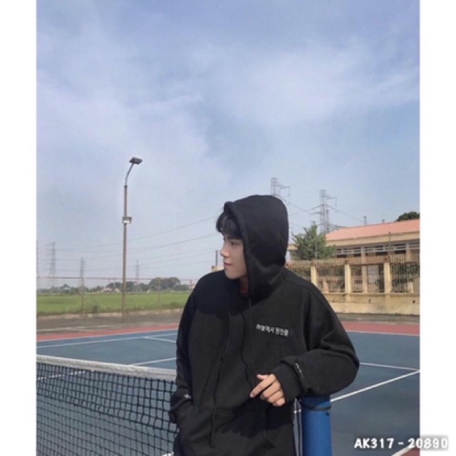 Áo Hoodie Nam Nữ Nỉ Dày Dặn Chữ Thêu Hàng QC Dày Dặn Hoodie Nỉ UNISEX HD CHỮ HÀN - AK31 | BigBuy360 - bigbuy360.vn