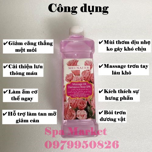 Dầu massage body olive, hoa hồng, hoa cúc, hoa lavender, oliu... thơm dịu nhẹ,trơn tay 500ml