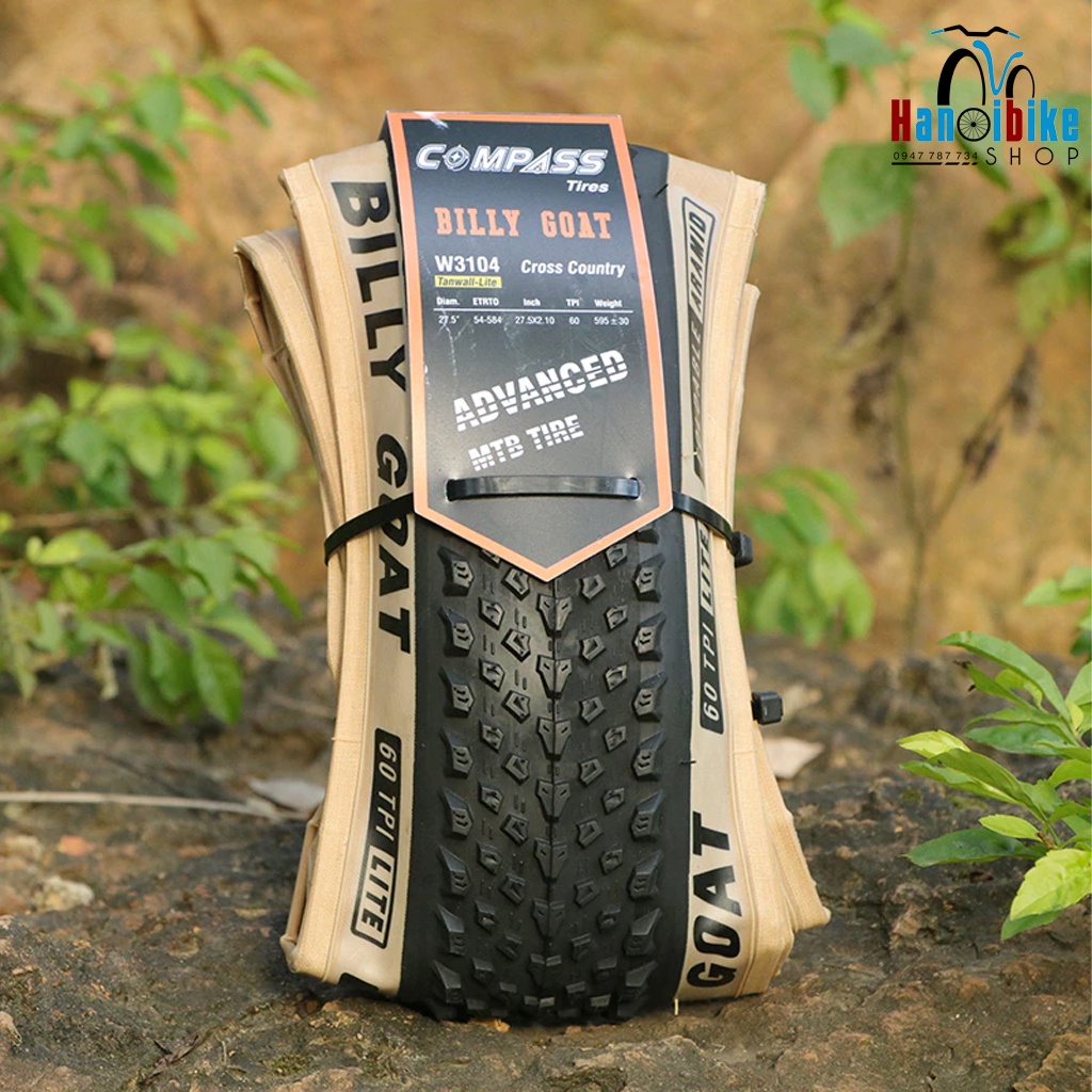 Lốp xe đạp MTB Compass OBOR tire cho bánh 27.5, 29inch