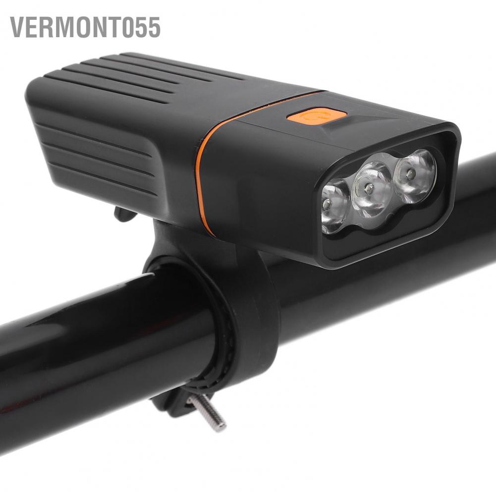 Có thể bán buôn Super Bright Bike Front Headlight and Back Taillight USB Rechargeable IPX4 Protection Portable Light Set for Bikes Vermont055 Hàng giao ngay