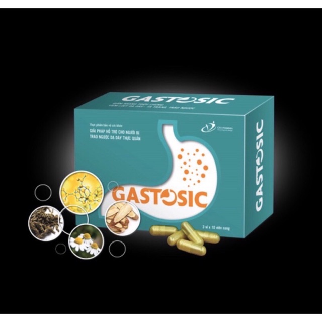GASTOSIC - viên uống hỗ trợ trào ngược dạ dày thực quản
