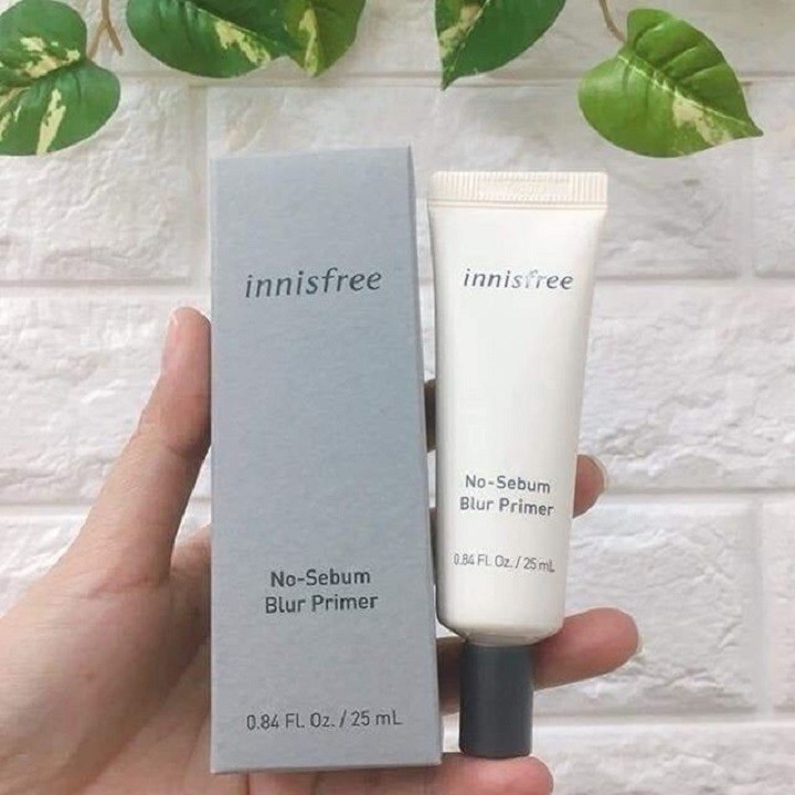 Kem Lót Kiềm Dầu, Làm Mờ Lỗ Chân Lông Innisfree No Sebum Blur Primer 25ml