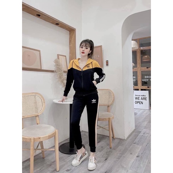 -Bộ thể thao nữ chất Umi CAO CẤP⚡️Bộ thu đông nữ ảnh thật