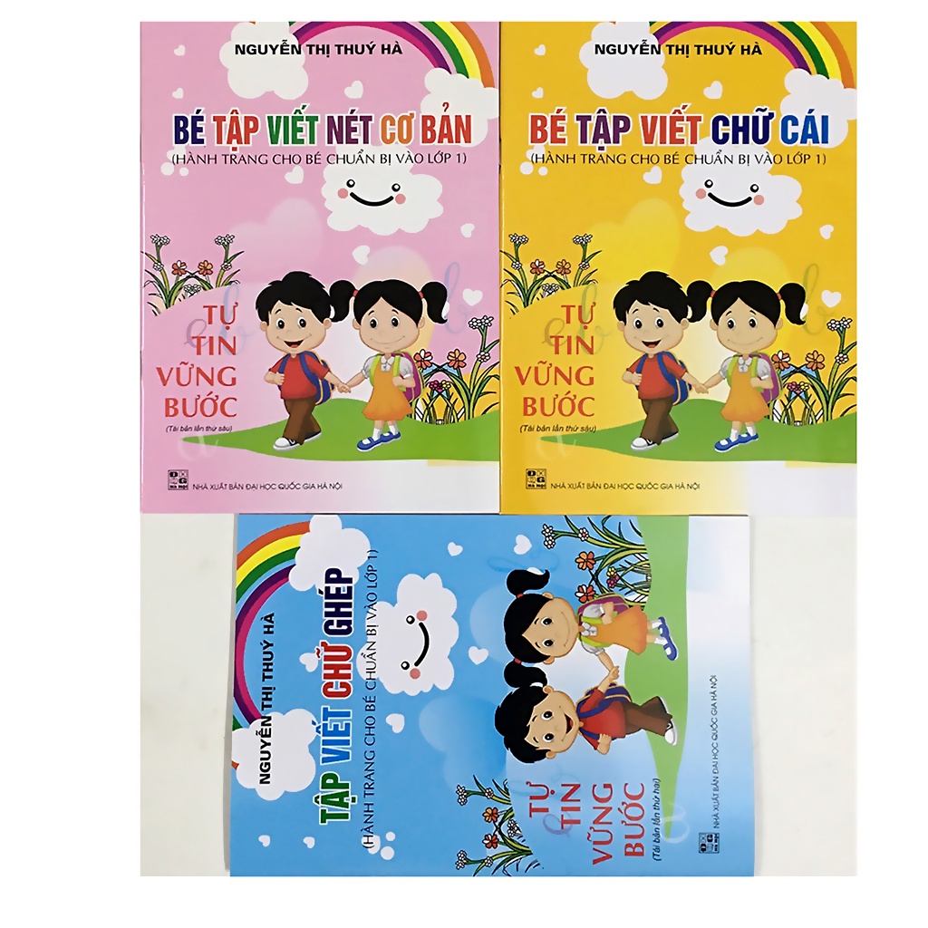 Sách - Combo: Bé tập viết nét cơ bản + Bé tập viết Chữ cái +Tập viết Chữ ghép