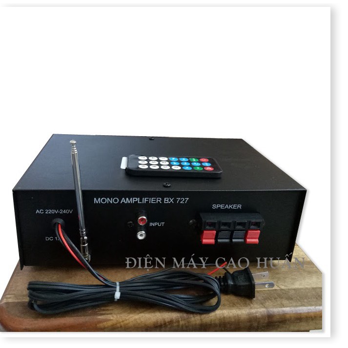Amply Ampli mini DC 12V có kết nối bluetooth và USB CALIFLOWER BX727