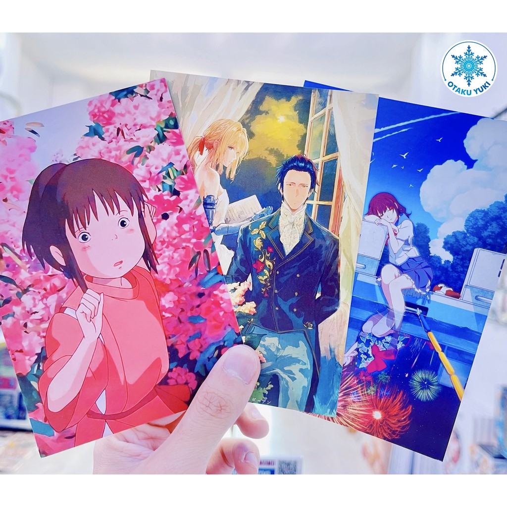 Postcard Anime Cao Cấp In Theo Yêu Cầu