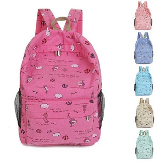 TR❤Balo vải in hoạt hình dễ thương cho nữ