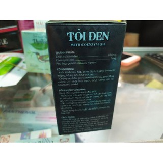 ✅ (CHÍNH HÃNG) Tỏi đen hộp 30 viên