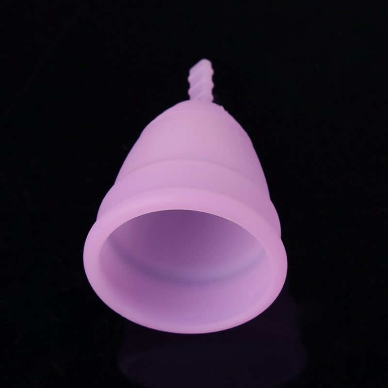 ✿ Cốc Nguyệt San Bằng Silicon Mềm Có Thể Tái Sử Dụng Cho Nữ Size L/S
