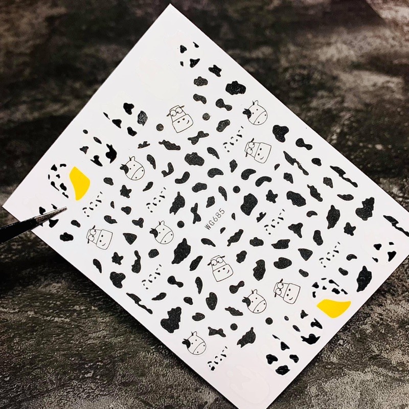 Hình dán trang trí móng tay. stichs trang trí móng. stichs nail