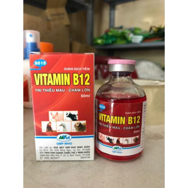 VITAMIN B12 GIẢI ĐỘC ,SỐC PHÂN THUỐC CÂY TRỒNG,PHONG LAN 20ml