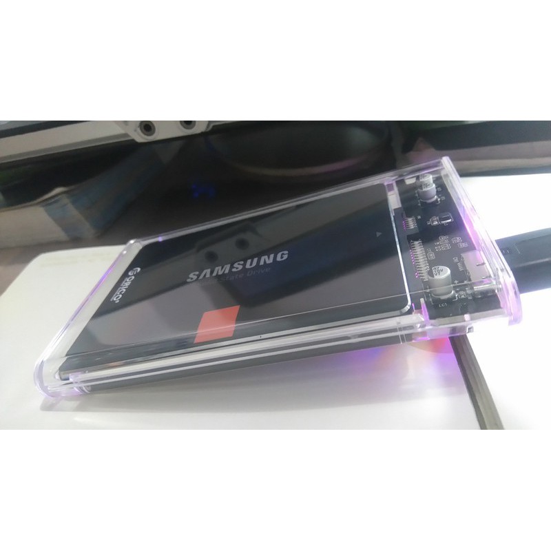 HDD, SSD Box Orico USB 3.0 Trong Suốt Dùng Cho Ổ  2.5" - Bảo hành 12T