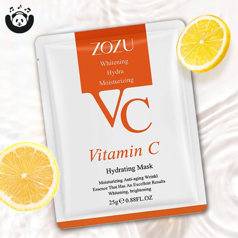 Mặt Nạ Tinh Chất VC Làm Sáng Da Dưỡng Ẩm Cân Bằng Dầu Nước Chống Oxy Hóa CFH