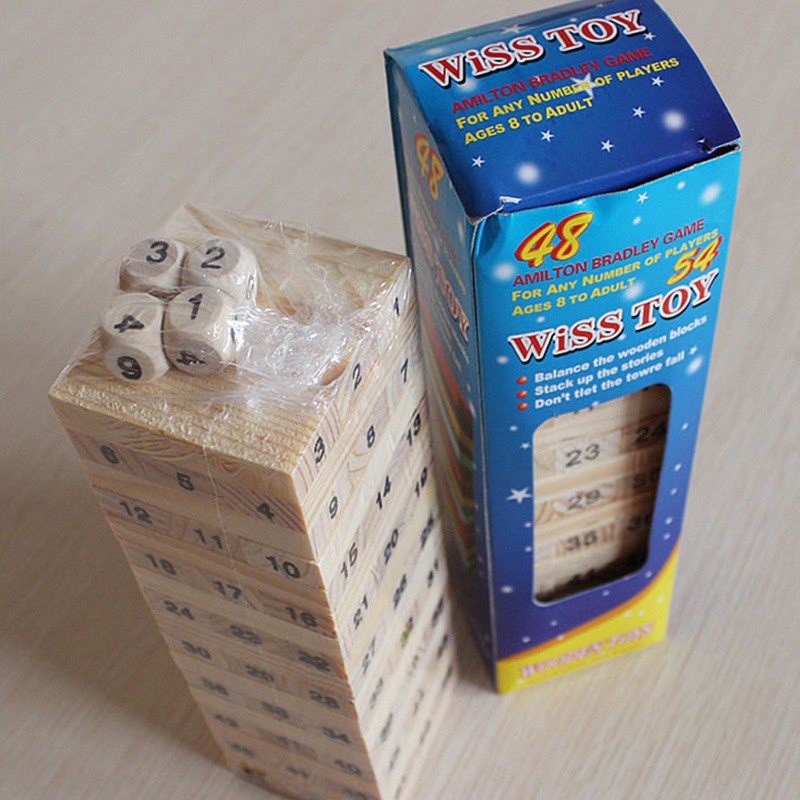 Trò Chơi Rút Gỗ 54 Thanh VRG0079843 Chợ Tốt Store