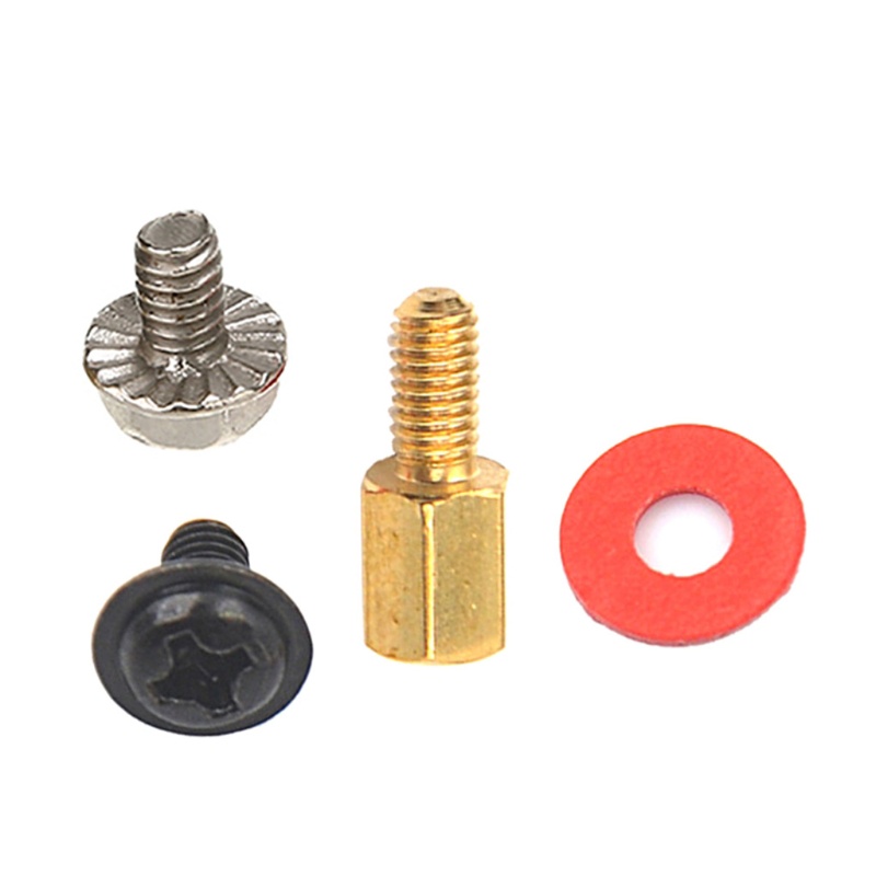 Set 100 vòng đệm cao su màu đỏ đa ứng dụng