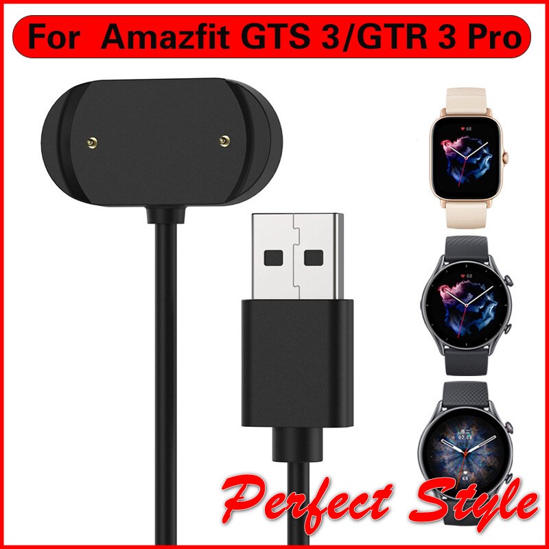 Cáp Sạc USB Cho Amazfit GTR3 GTR 3 Pro GTS3 GTS 3 A2036 chiều dài 1m