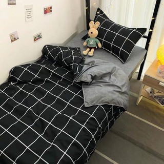 DRAP COTTON POLY CARO PHỐI XÁM CỰC ĐẸP