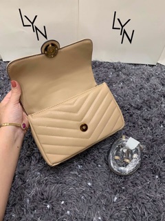 [HÀNG SẴN] Túi Lyn khoá tròn size 21cm (ib shop chọn màu nhé)ư