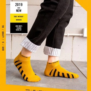 [ HÀNG CAO CẤP ] 10 ĐÔI Vớ/Tất sọc lẻ cổ ngắn 2019