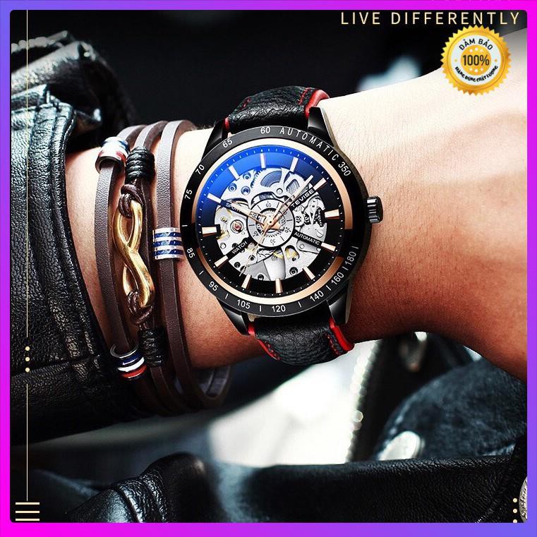 ĐỒNG HỒ CƠ LỘ MÁY NAM TEVISE DÂY DA CAO CẤP CHÍNH HÃNG ( Đồng Hồ Cơ Cao Cấp ) | BigBuy360 - bigbuy360.vn