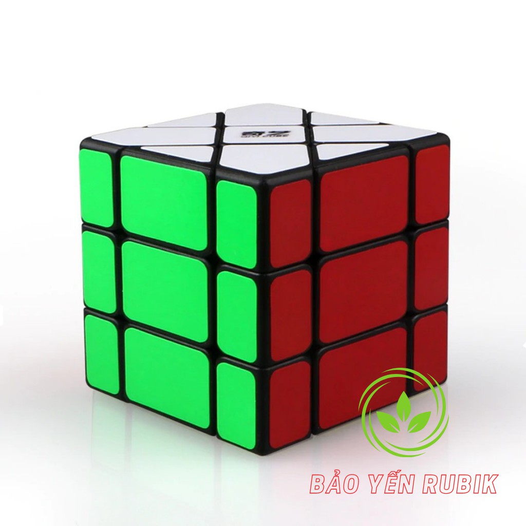 Rubik Biến Thể Rubik Fisher Cube QiYi Stickerless Rubik Biến Thể Giá Rẻ Rubic