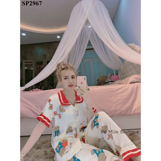 Đồ Bộ Pijama - Bộ lụa Latin cao cấp