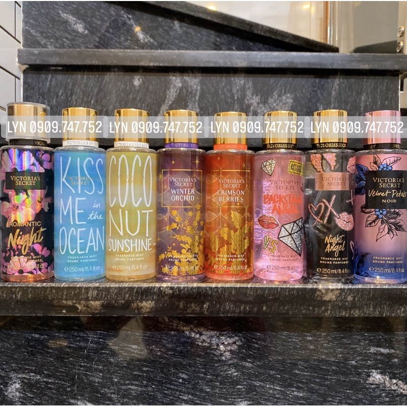 [AUTH - Vic 250ml] Nước Hoa Xịt Toàn Thân Victoria’s Secret - Sun Blissed, Wild One, Purple Haze, Daydream, Watermelon | BigBuy360 - bigbuy360.vn