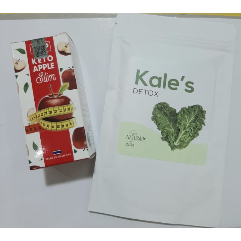 Combo 30viên GC  K.eto A.pple S.lim thái lan kèm detox