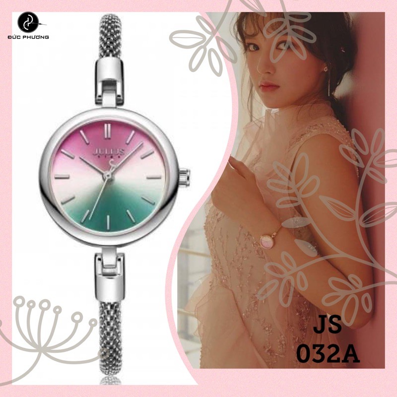 Đồng hồ nữ JULIUS JS-032A dây thép