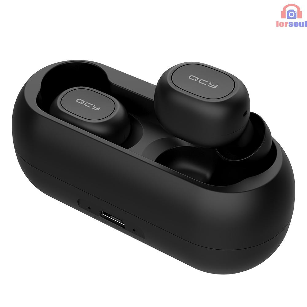 Tai Nghe Nhét Tai Qcy T1C Bluetooth 5.0 Tws Có Mic Kèm Phụ Kiện