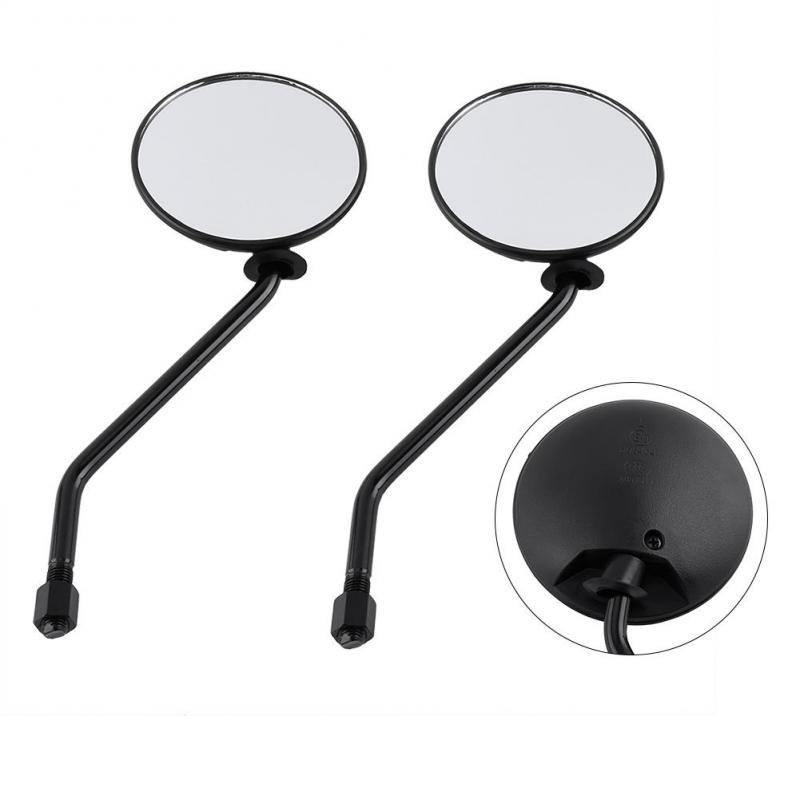 Cặp gương chiếu hậu hình tròn 10mm cho xe máy