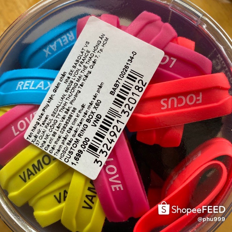 THUN GIỮ CUỐN CÁN VỢT TENNIS BABOLAT