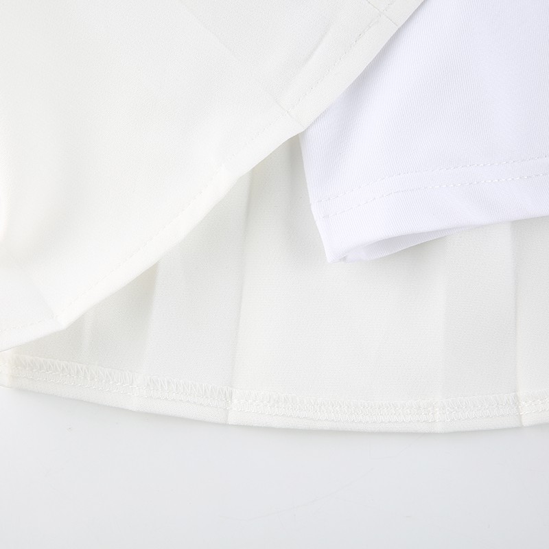 Chân váy xếp ly hai lớp, chân váy tennis phong cách Âu Mĩ có lót trong Okella CV007 (có ảnh thật chụp tại shop)