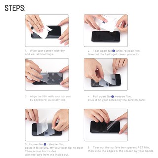 Miếng dán ppf iphone 12 Pro Max cao cấp rock space hydrogel dán màn hình/ mặt lưng điện thoại ip trong suốt, bảo vệ mắt