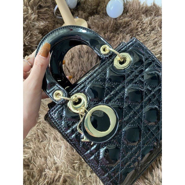 Túi Xách Ⓓⓘⓞⓡ Da Bóng Sang Sịn Mịn