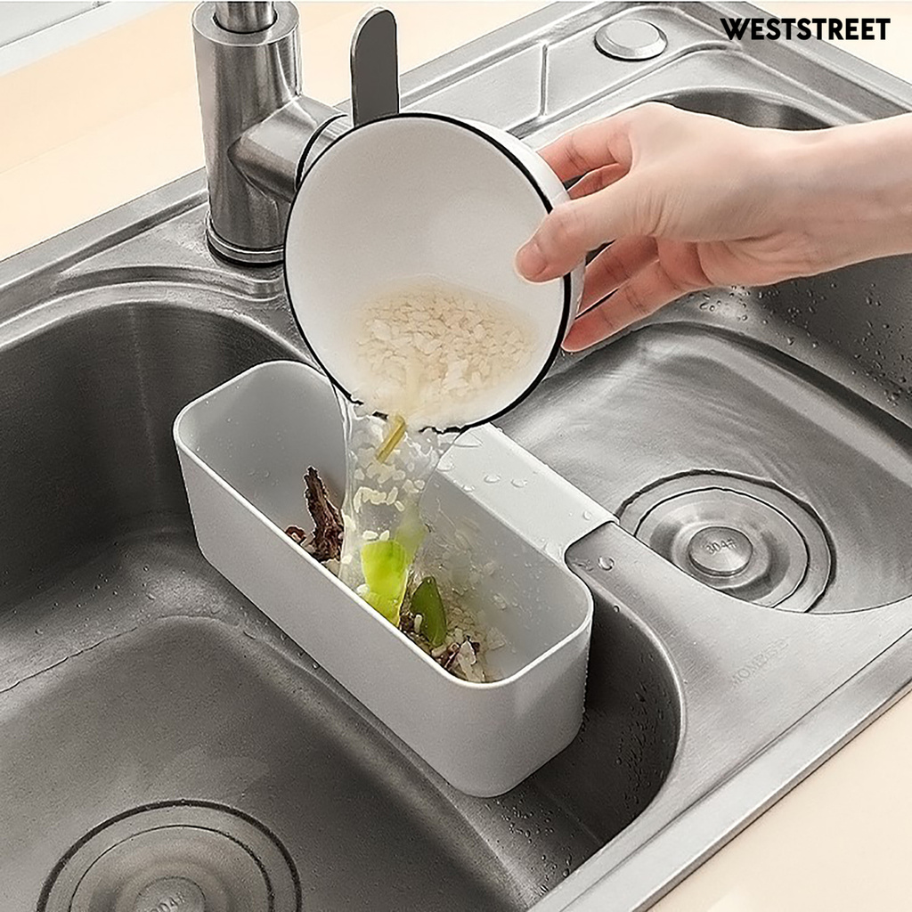Giá Đỡ Đựng Mút Rửa Chén Ráo Nước Đa Năng Không Cần Đục Lỗ Cho Nhà Bếp