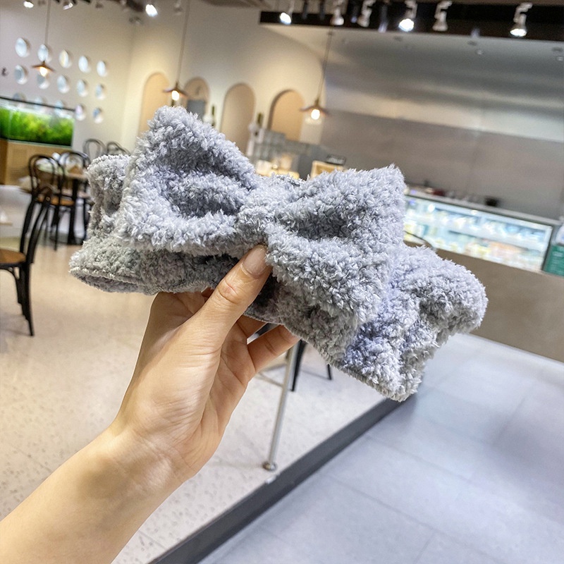 Băng Đô Tai Thỏ Dùng Trang Điểm Rửa Mặt Phong Cách Hàn Quốc