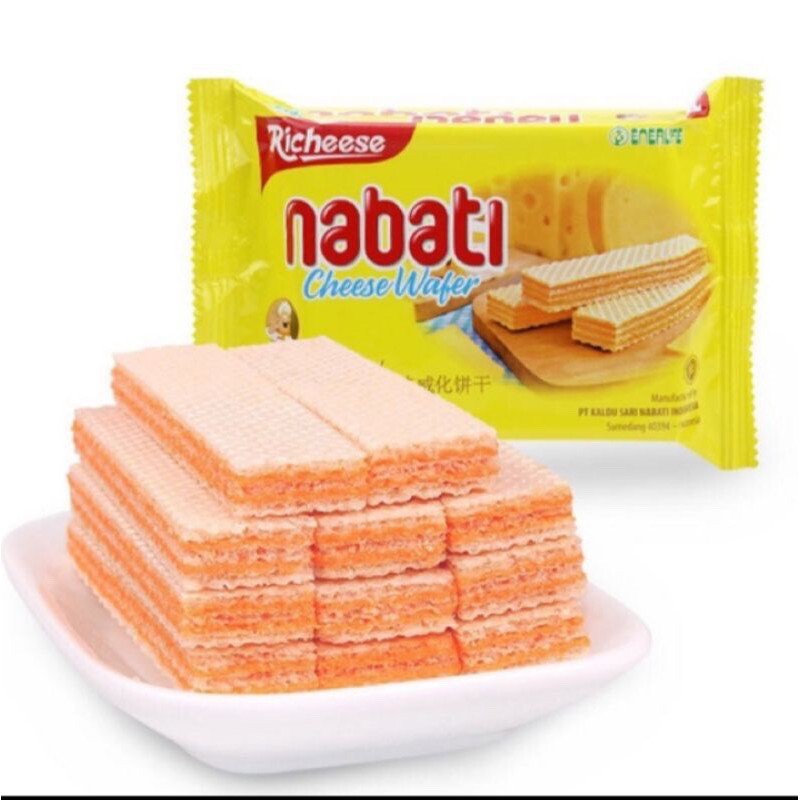 Bánh xốp Nabati 24g nhân phô mai - socola ( 1 CÁI random )
