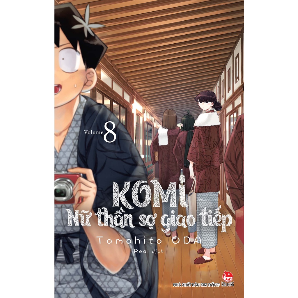 Truyện tranh Komi - Tập 8 - Tặng kèm Postcard bo góc -  Nữ thần sợ giao tiếp - NXB Kim Đồng