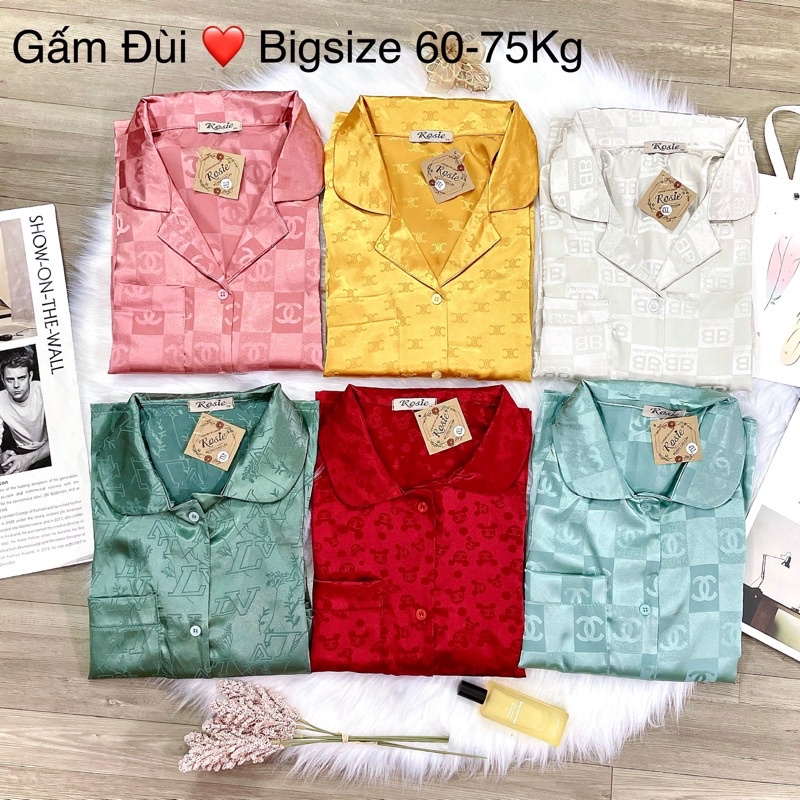 Bộ ngủ Pijama nữ GẤM đùi
